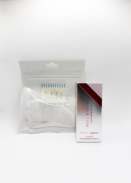 Well & Glow + Gua Sha Bundle