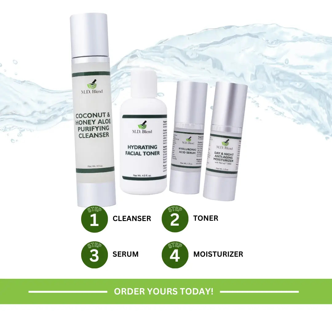M.D. Blend 4-Piece Skincare System