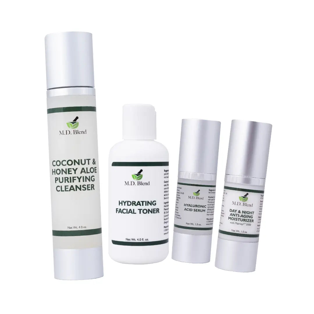 M.D. Blend 4-Piece Skincare System
