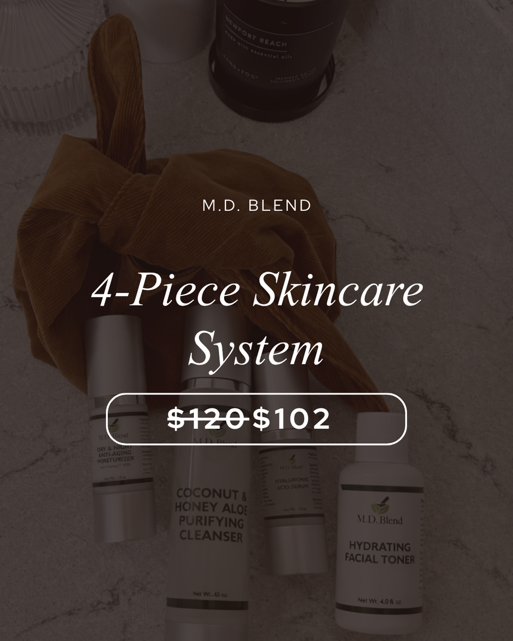 M.D. Blend 4-Piece Skincare System