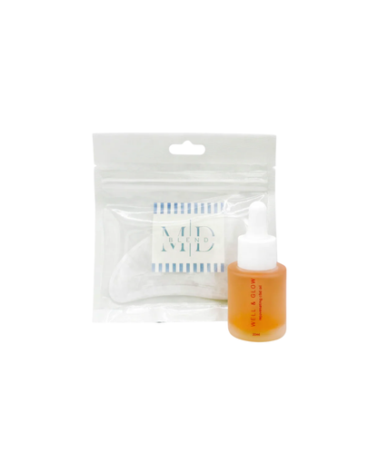 Well & Glow + Gua Sha Set