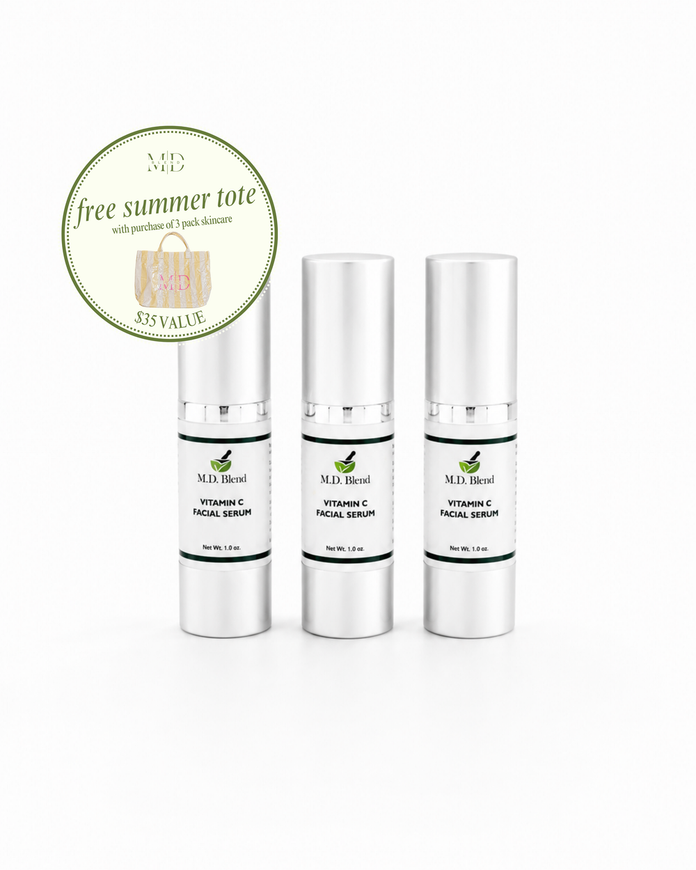 Vitamin C Facial Serum 3 Pack