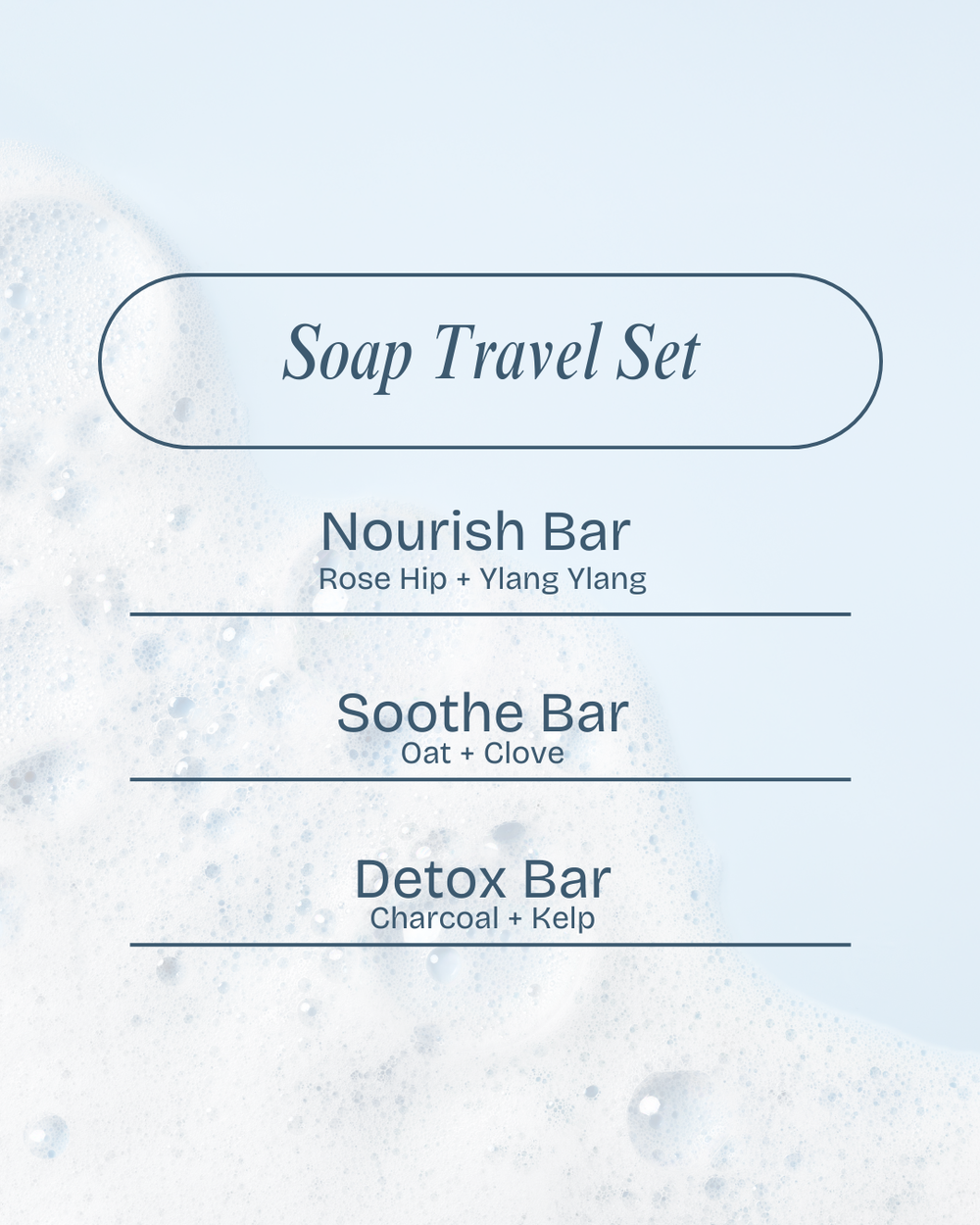 Soap Travel Set