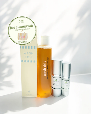Summer Glow Trio (Wash This, Vitamin C, Silk Facial Primer)