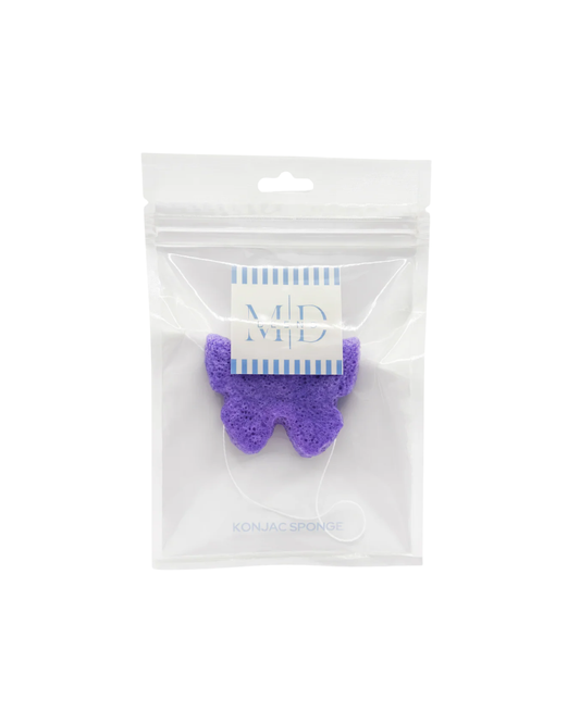 Switch2Pure Purple Butterfly Facial Sponge