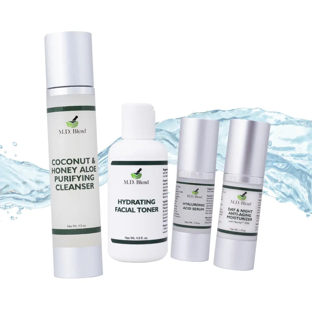 M.D. Blend 4-Piece Skincare System
