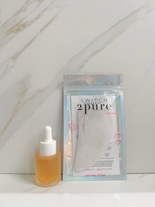 Travel Well & Glow + Gua Sha