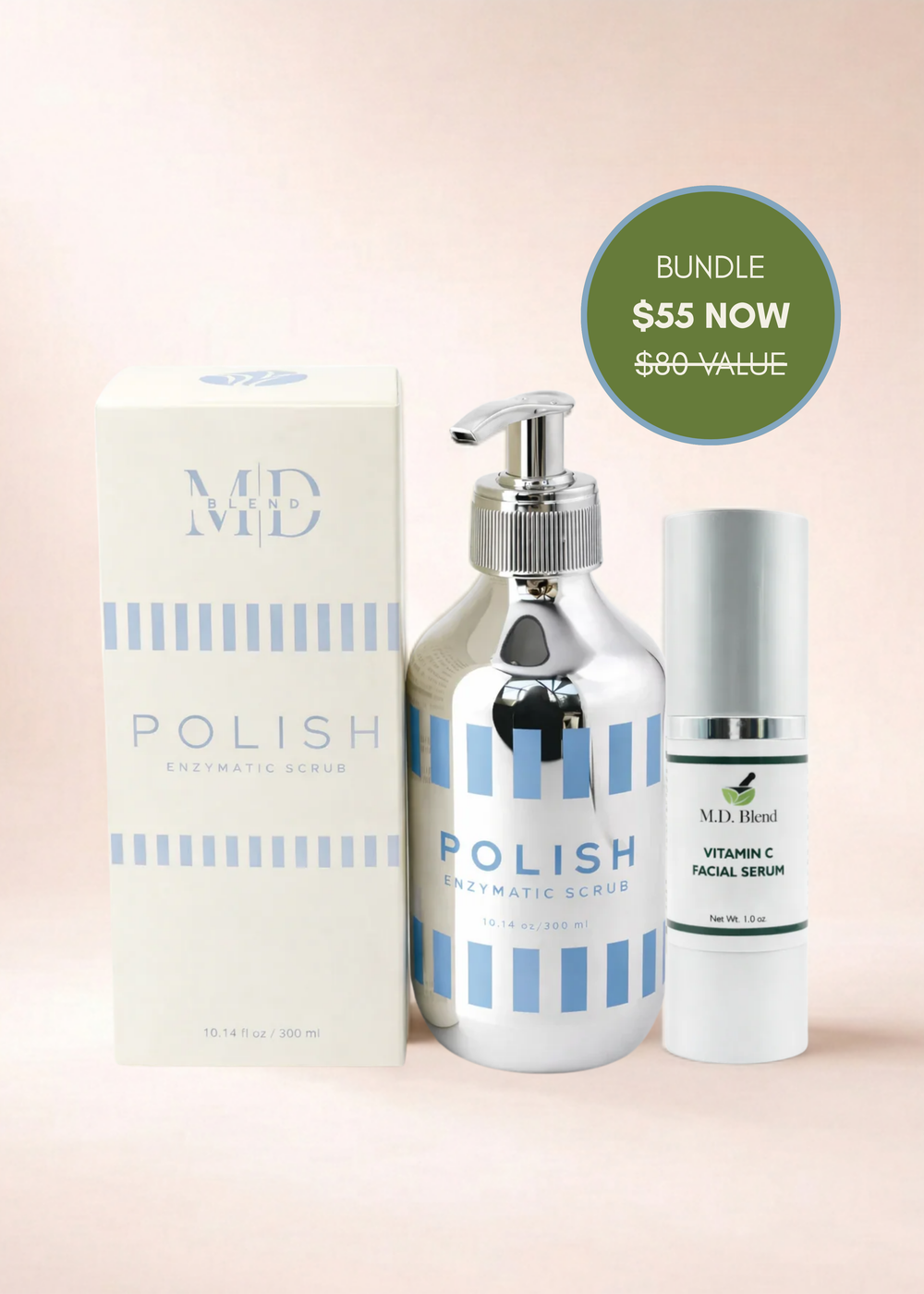 Vitamin C Serum + Polish Bundle