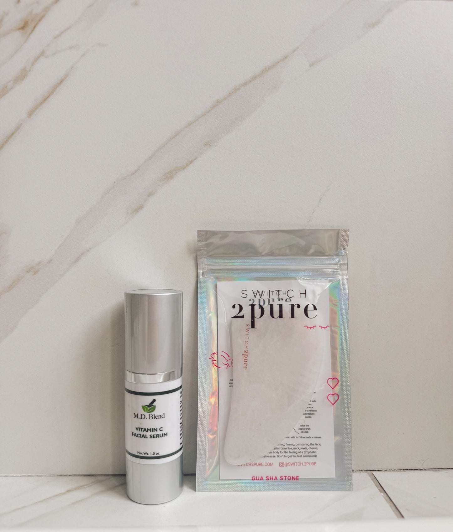 Vitamin C + Gua Sha Bundle