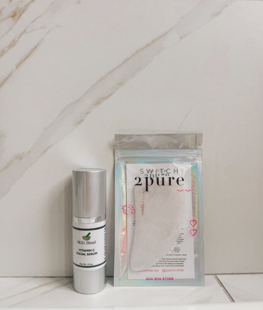 Vitamin C + Gua Sha Bundle