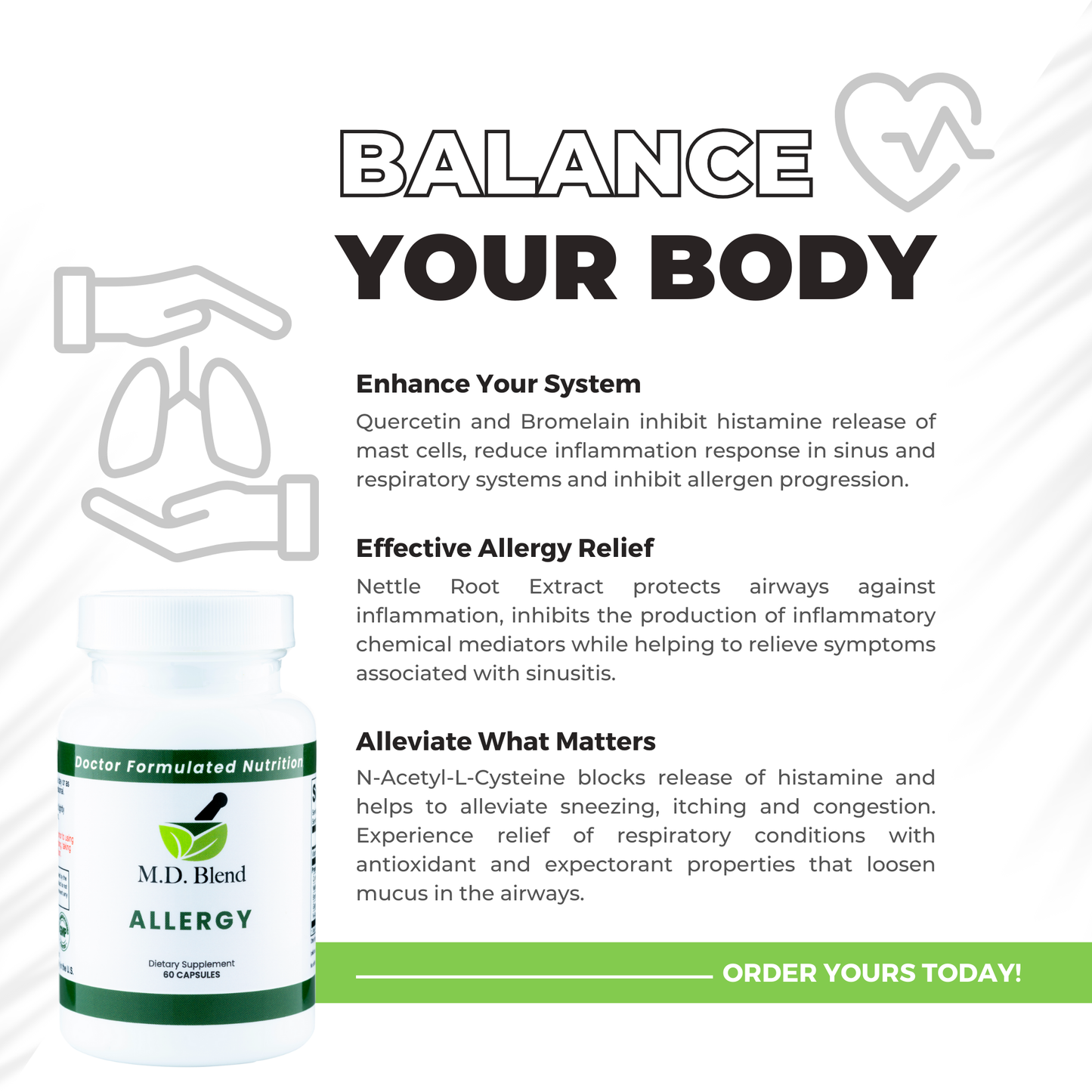 Allergy Defense Bundle: Allergy & Immune Boost