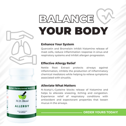 Allergy Defense Bundle: Allergy & Immune Boost