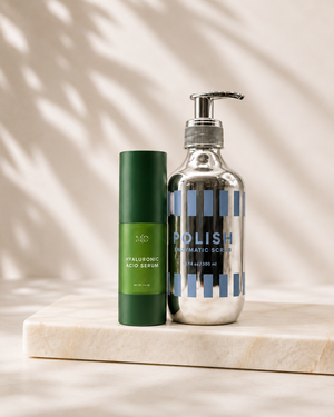 Polish & Hyaluronic Acid Serum Bundle