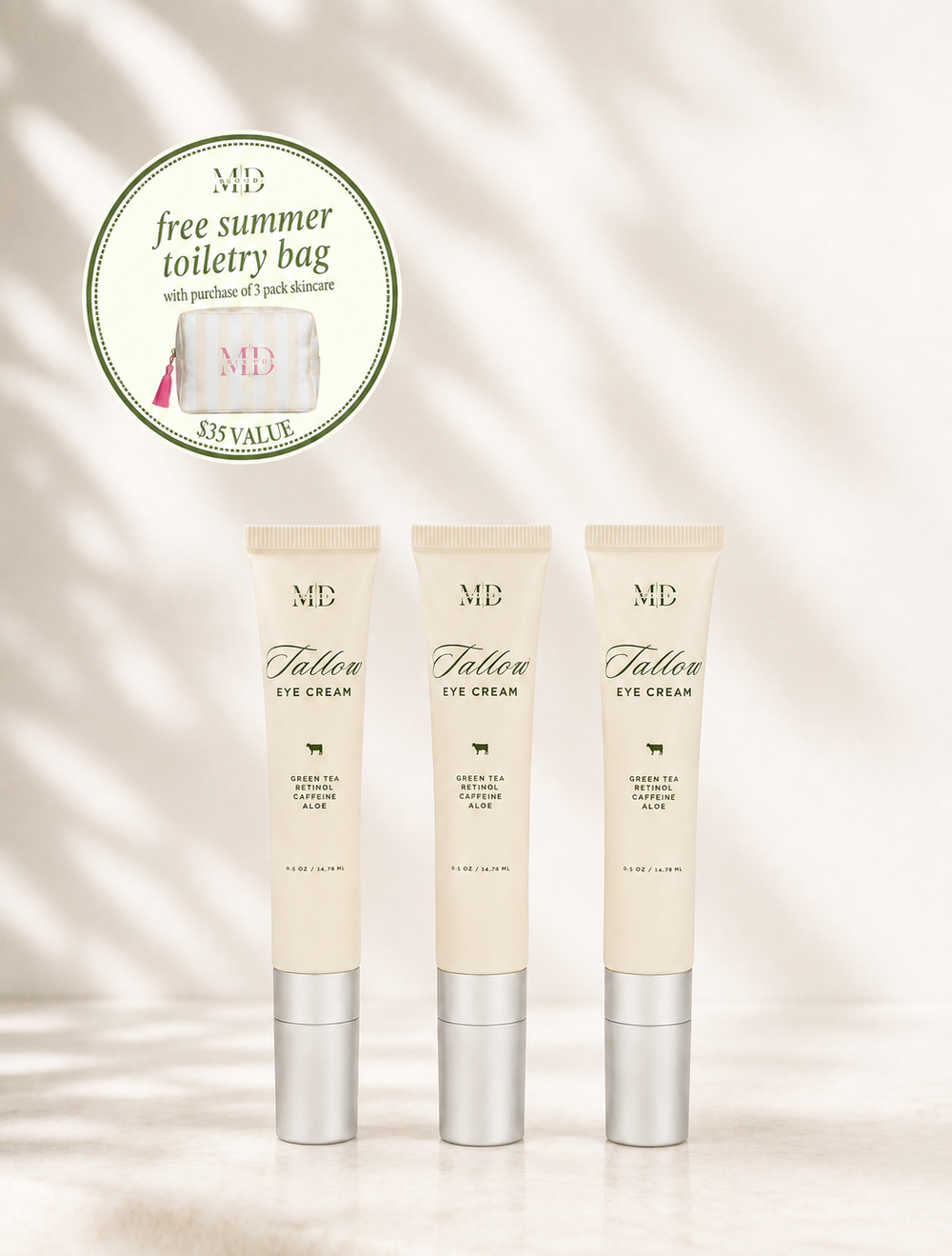 Tallow Eye Cream 3-Pack