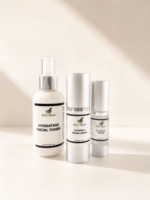 The Glow Prep Trio - Toner + Serum + Primer