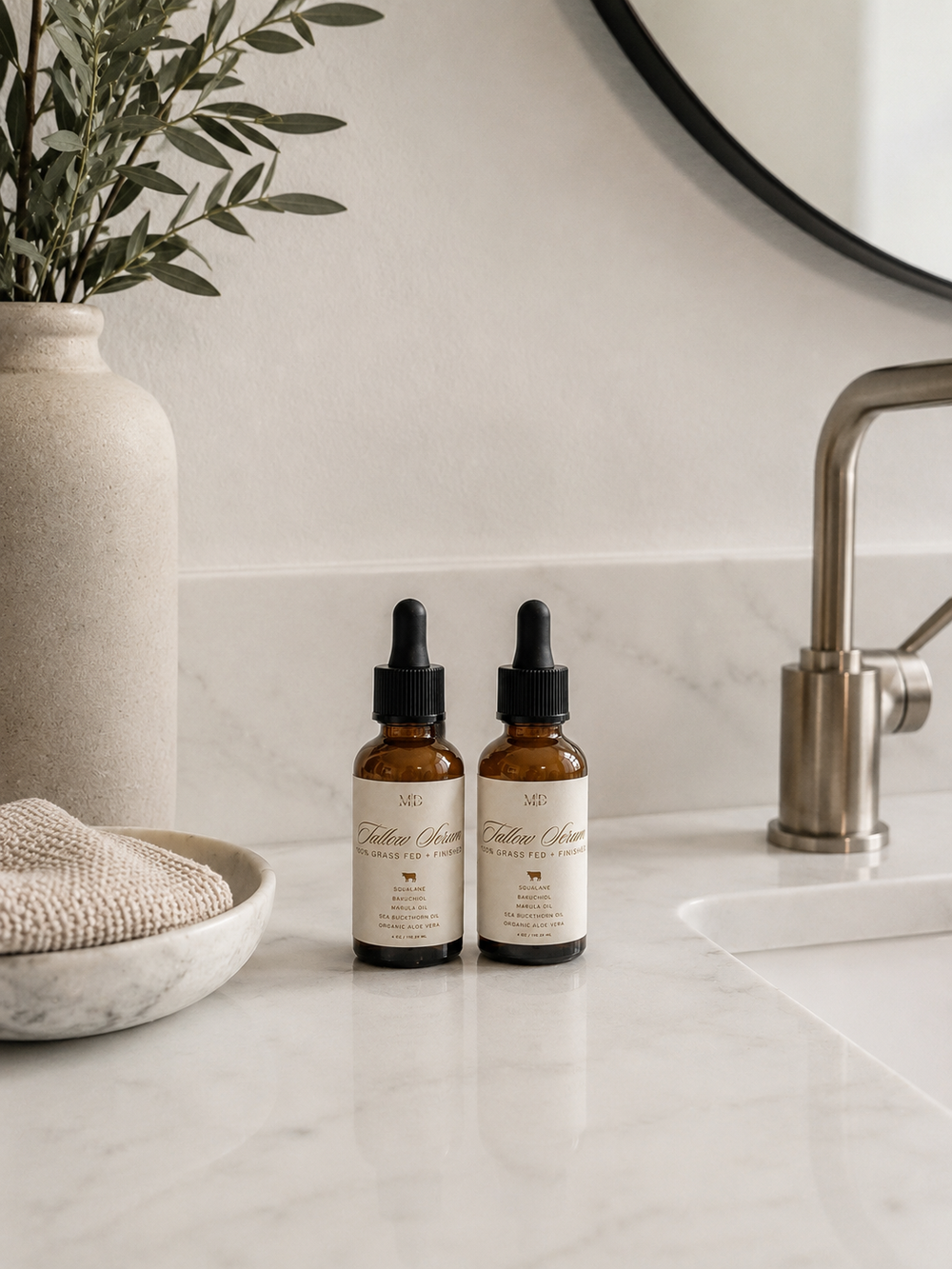 Tallow Serum - Squalane, Bakuchiol, Marula Oil