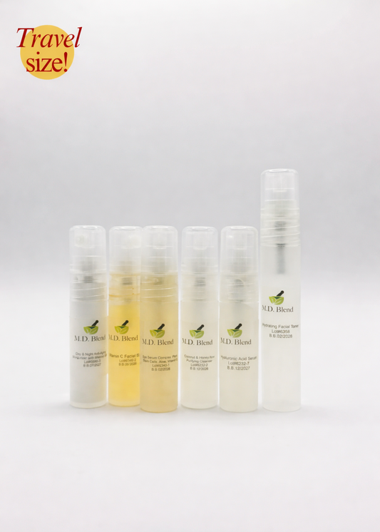 M.D. Blend 6-Piece Skincare Travel Kit