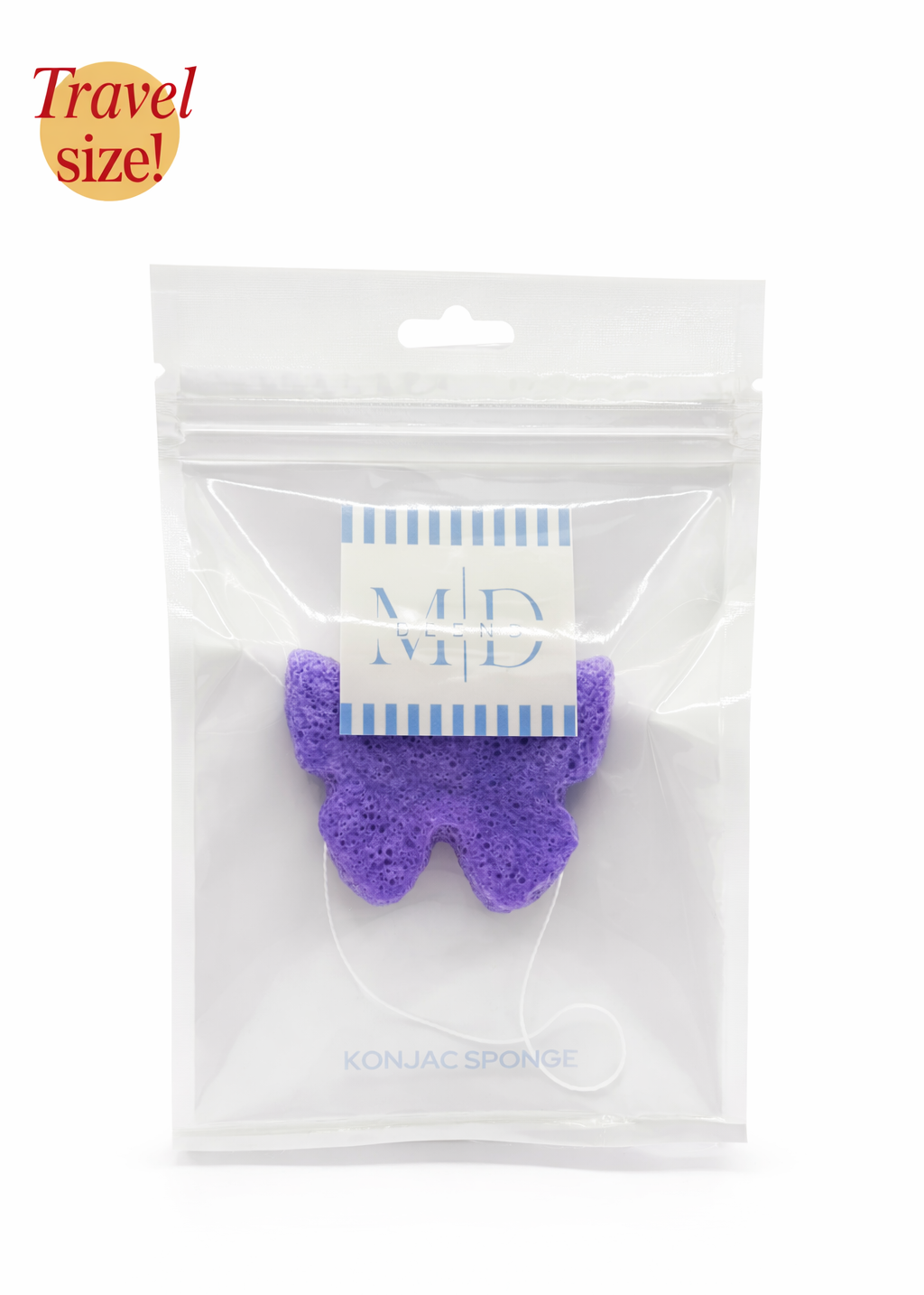 Switch2Pure Purple Butterfly Facial Sponge