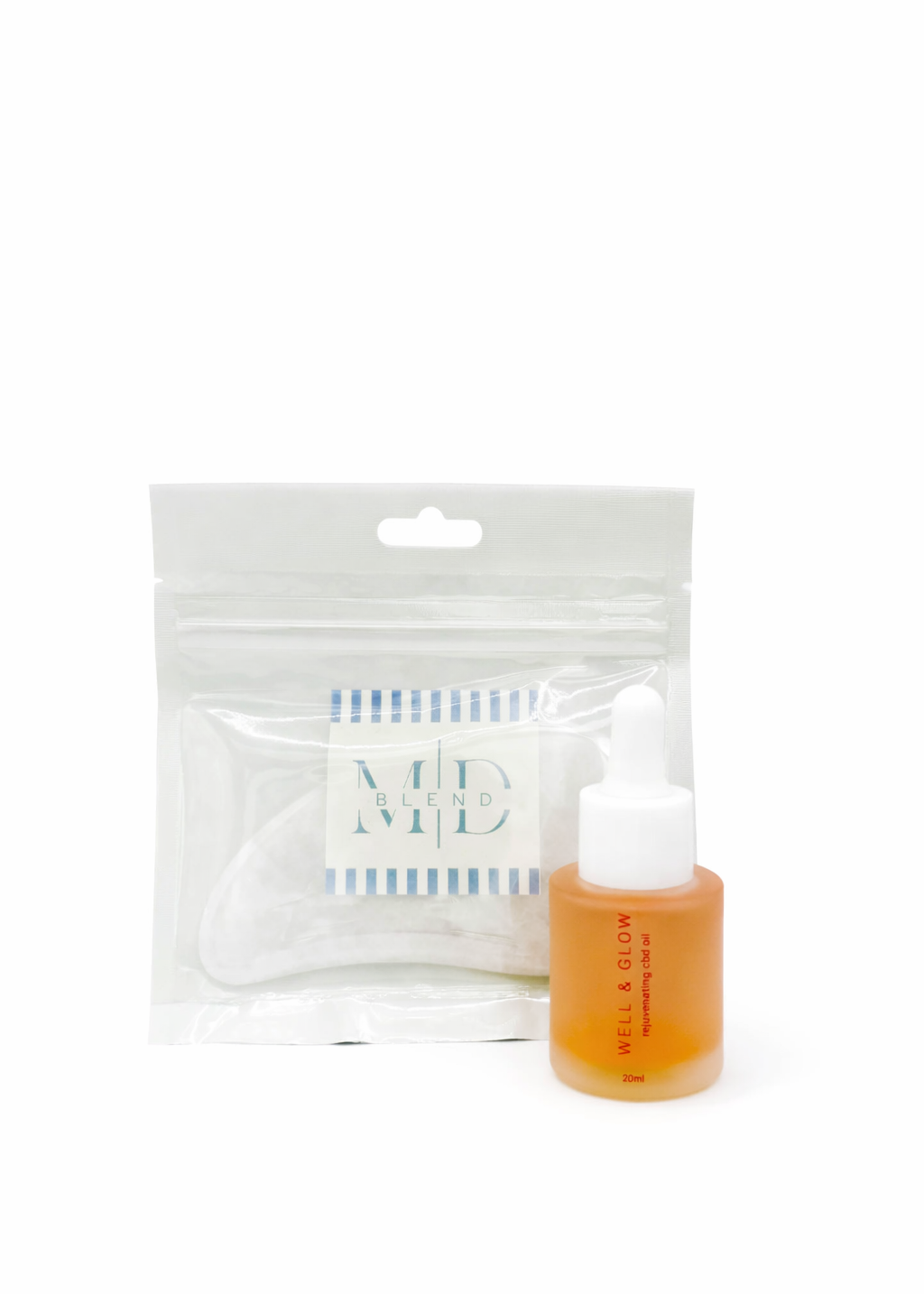 Well & Glow + Gua Sha Set