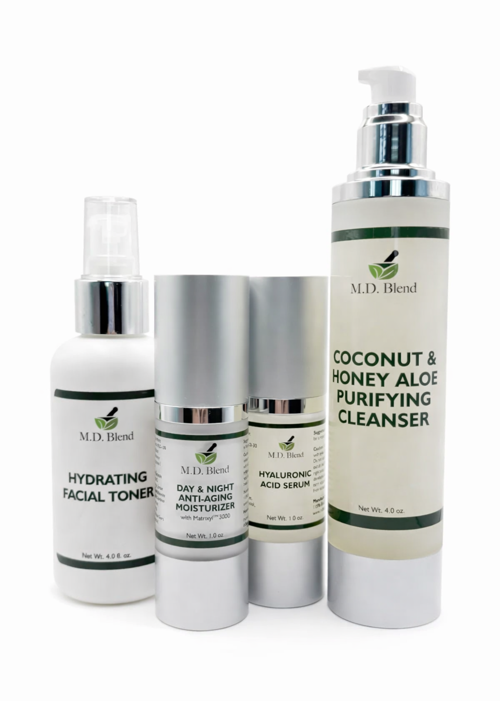M.D. Blend 4-Piece Skincare System
