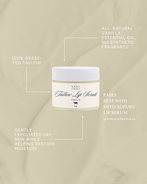 Tallow Lip Scrub