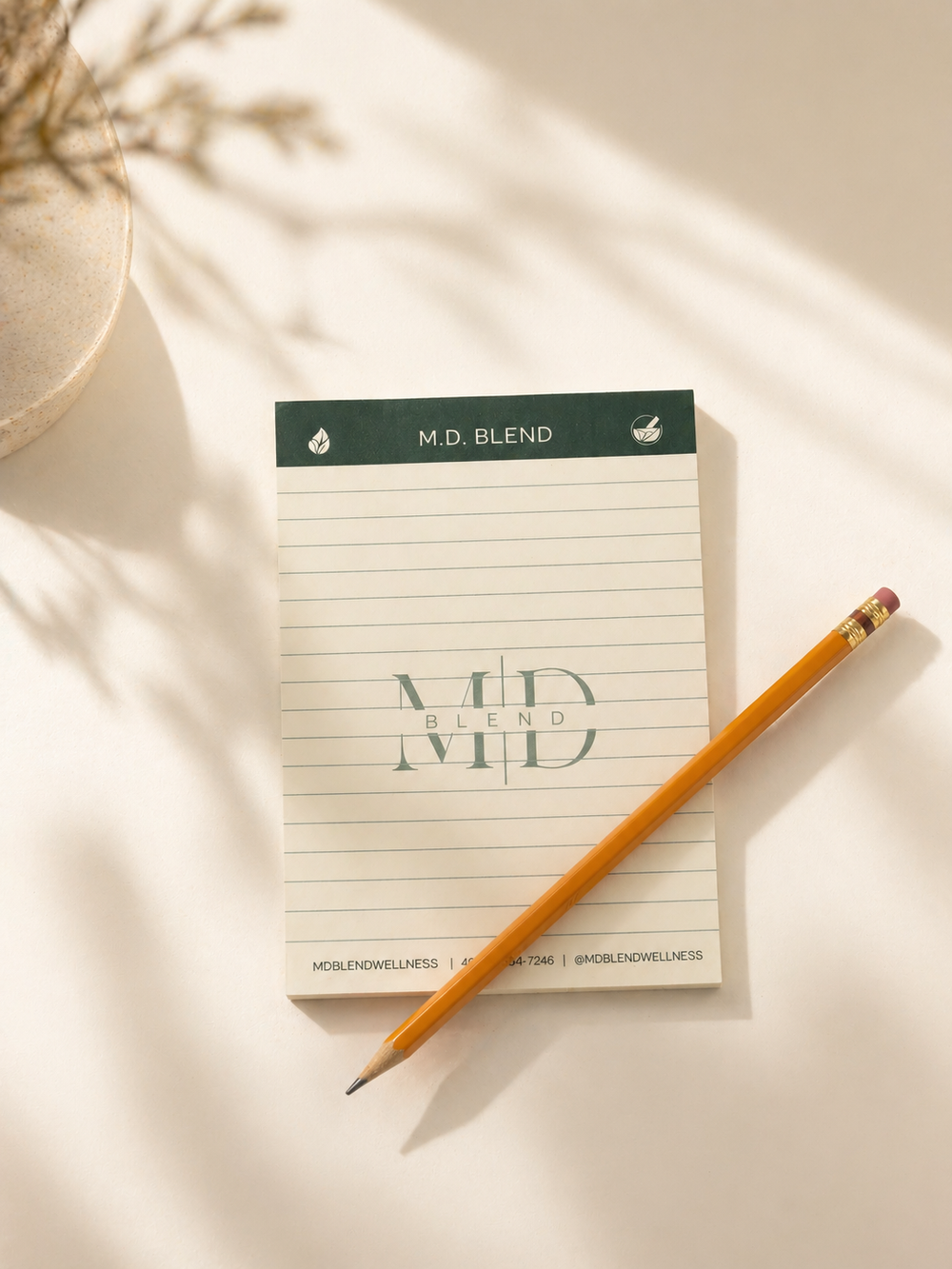 M.D. Blend Notepad