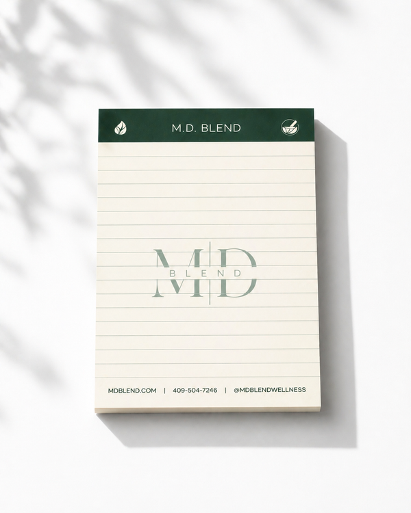 M.D. Blend Notepad