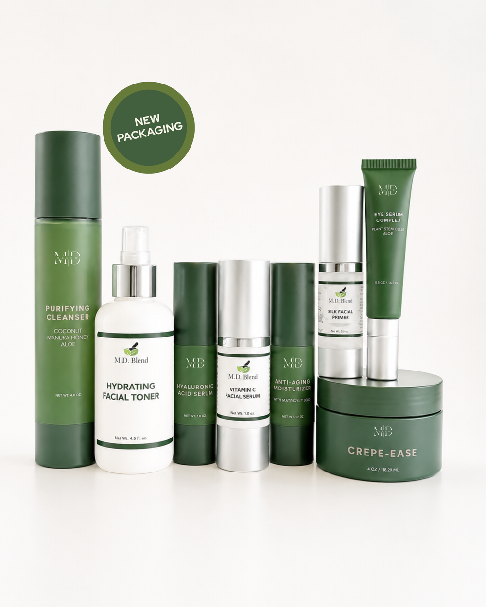 M.D. Blend 8-Piece Skincare System