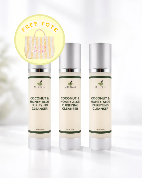 Coconut & Honey Aloe Purifying Cleanser 3 Pack