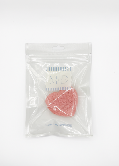 Switch2Pure Heart Facial Konjac Sponge