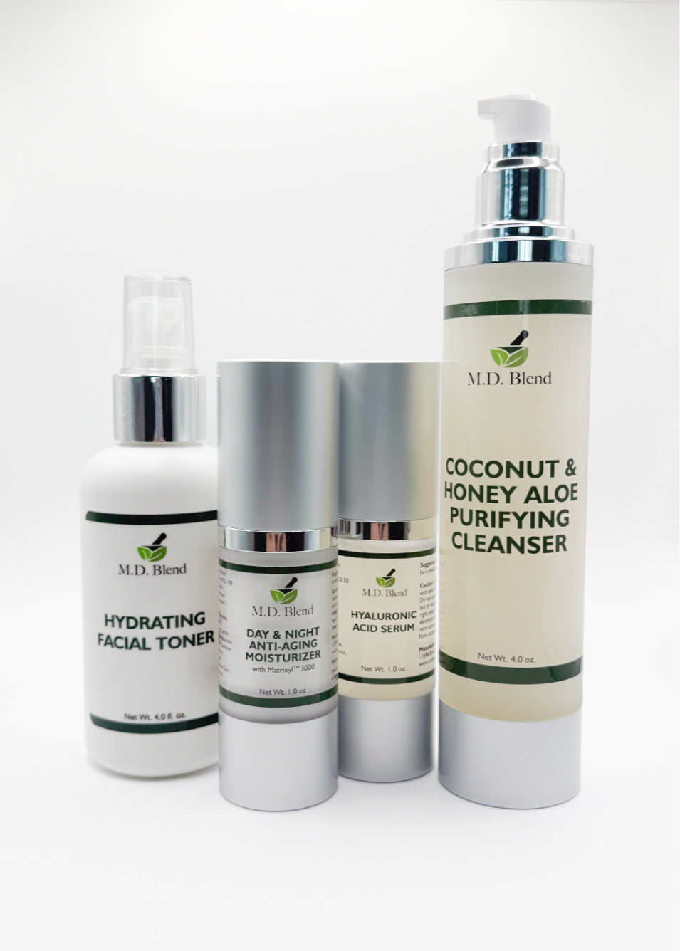 M.D. Blend 4-Piece Skincare System