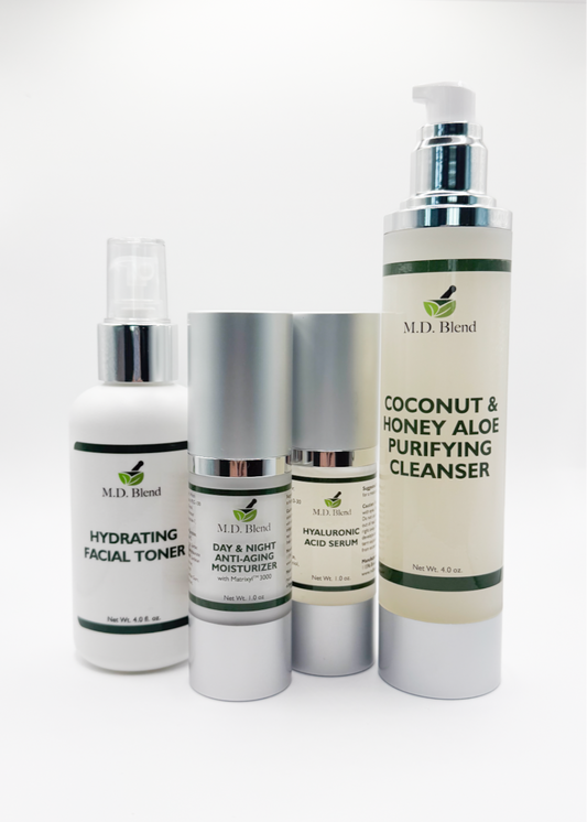 M.D. Blend 4-Piece Skincare System