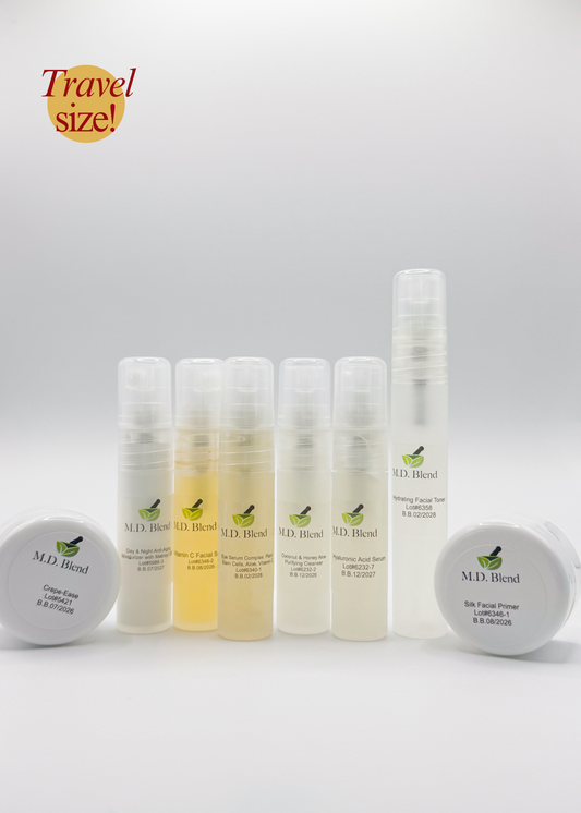 M.D. Blend 8-Piece Skincare Travel Kit