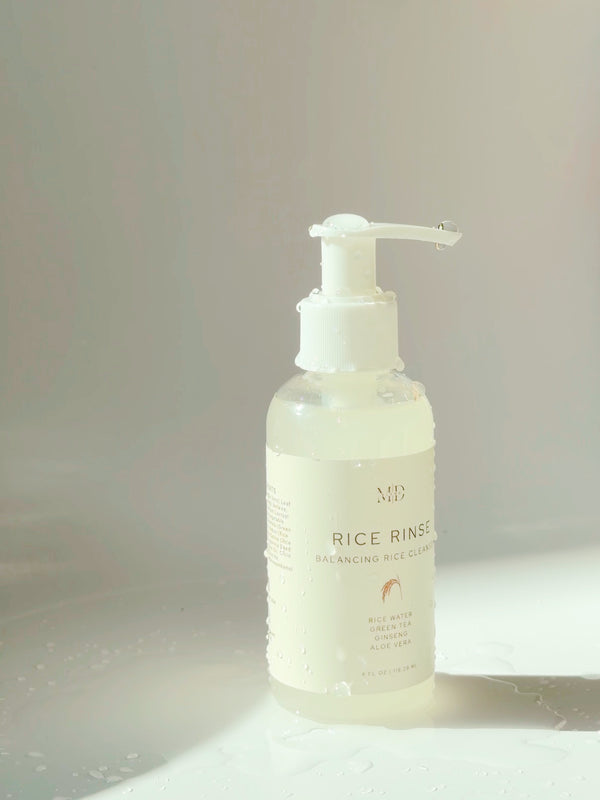 Rice Rinse: Balancing Rice Cleanser