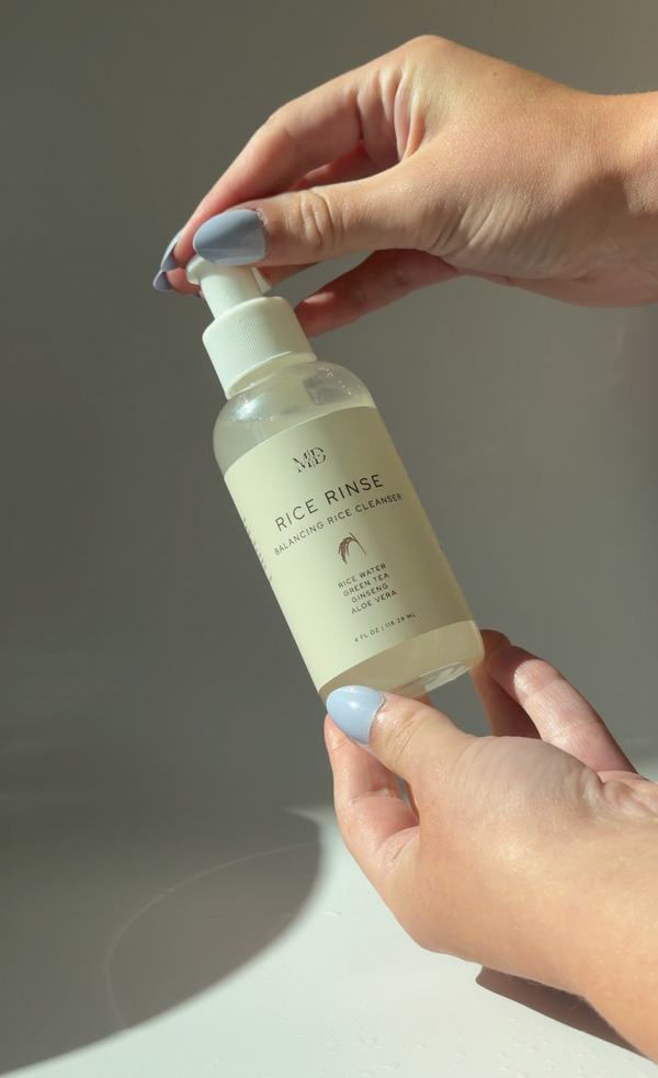 Rice Rinse: Balancing Rice Cleanser