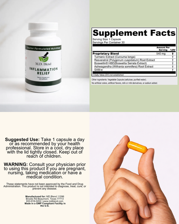 Relief Bundle: Joint Relief & Inflammation Relief