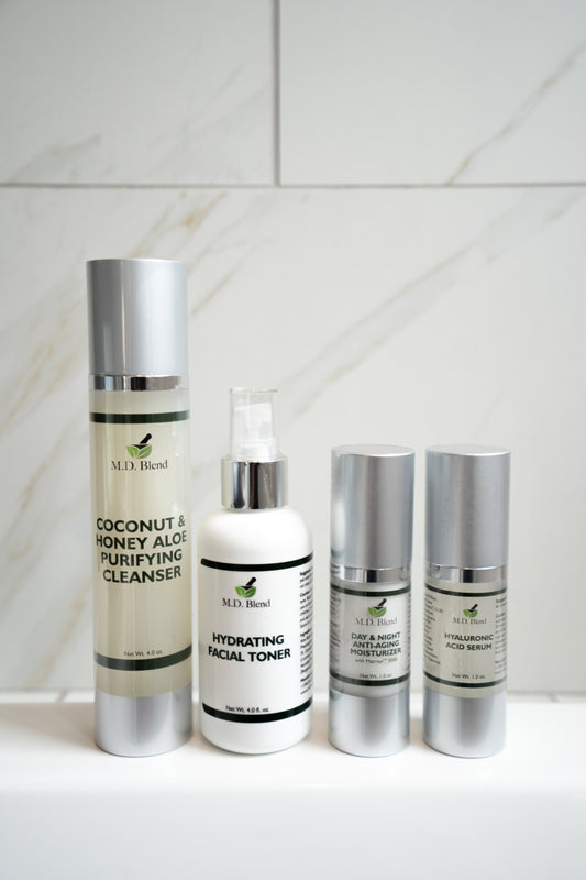 M.D. Blend 4-Piece Skincare System