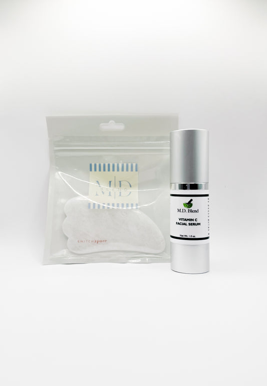 Vitamin C + Gua Sha Bundle