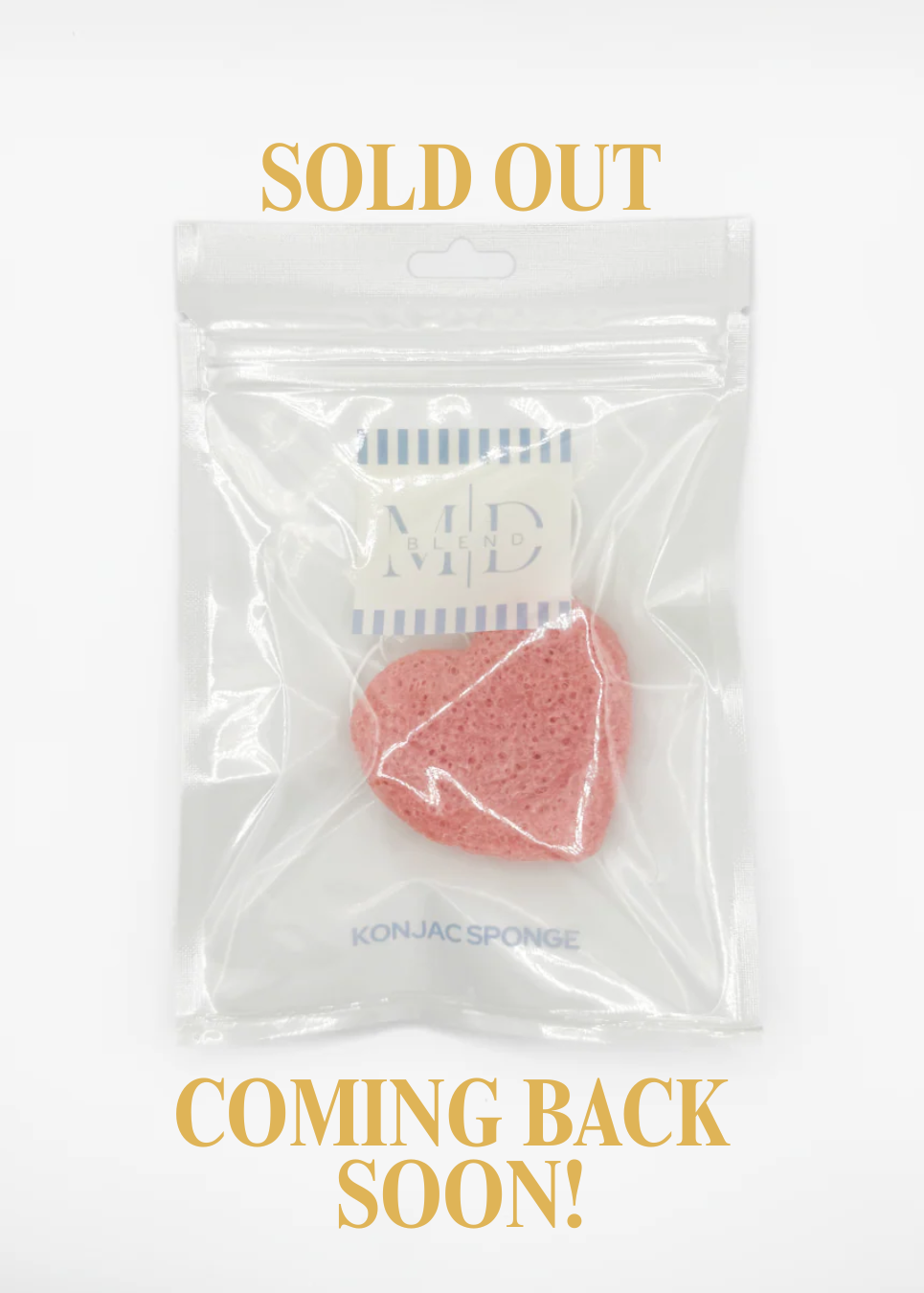 SOLD OUT Pink Facial Konjac Sponge