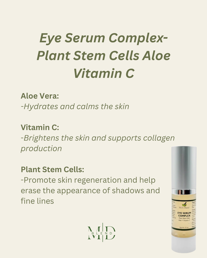 Eye Serum Complex - Plant Stem Cells Aloe Vitamin C