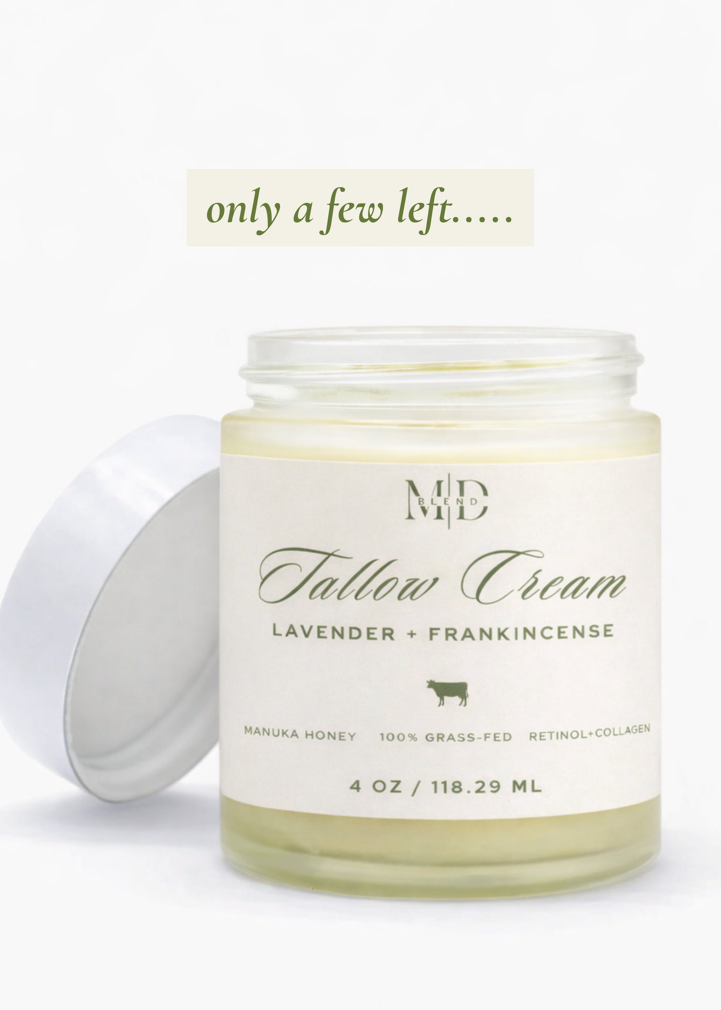 Mini M.D. Blend Tallow Cream - Lavender + Frankincense